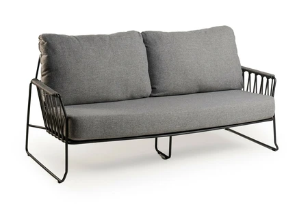 Tierra Outdoor Loungebank Rivera 2-zit Charcoal