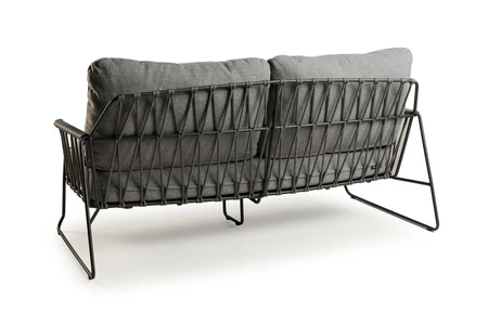 Tierra Outdoor Loungebank Rivera 2-zit Charcoal