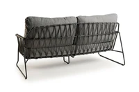 Tierra Outdoor Loungebank Rivera 2-zit Charcoal
