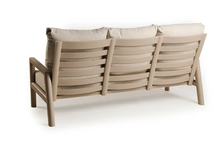 Tierra Outdoor Loungebank Sevilla 3-zit Champagne