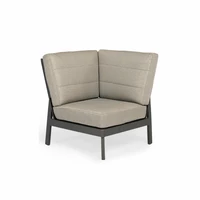 Tierra Outdoor Loungecorner Queens Charcoal Small