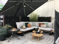 Tierra Outdoor Loungeset Dawson Rope Dove