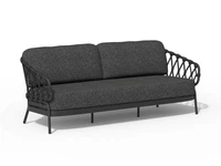 Tierra Outdoor Loungeset Natal Charcoal 4-delig