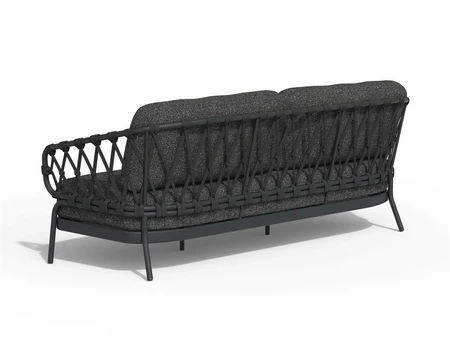 Tierra Outdoor Loungeset Natal Charcoal 4-delig