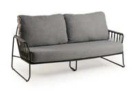 Tierra Outdoor Loungeset Rivera Charcoal 4-delig