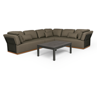 Tierra Outdoor Loungeset Valkery Charcoal Links