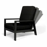 Tierra Outdoor Loungestoel Queens Black