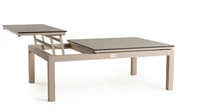 Tierra Outdoor Loungetafel Flip-Up Champagne Ophira