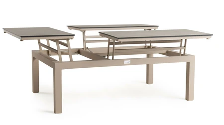 Tierra Outdoor Loungetafel Flip-Up Champagne Ophira