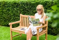 Houten tuinbank