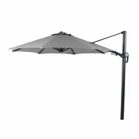 Tierra Outdoor Zweefparasol Duraflex Ø350cm Light Grey
