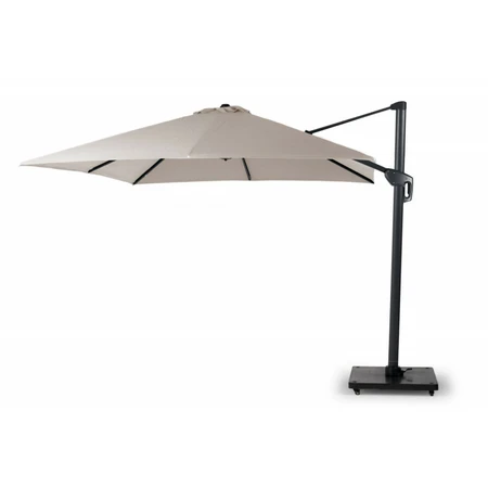 Zweefparasol Durasol 300x300cm Taupe