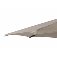 Parasol Durasol 300x300cm Taupe