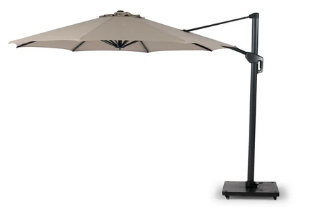 Tierra Outdoor Zweefparasol Durasol Ø350cm Taupe