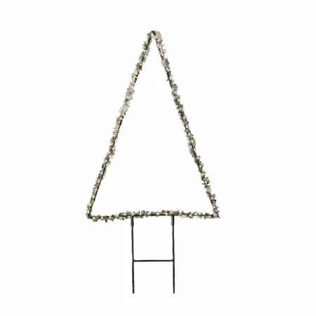 Tuinsteker Kerstboom Metaal 125 LED 47cm