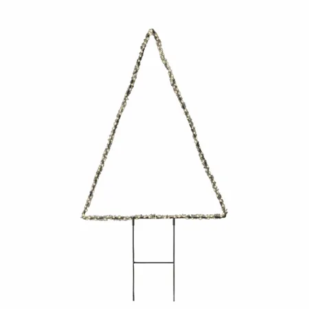 Tuinsteker Kerstboom Metaal 207 LED 77cm