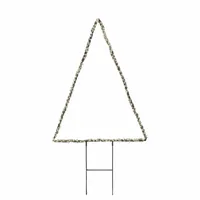 Tuinsteker Kerstboom Metaal 207 LED 77cm