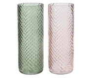 Vaas Cilinder Glas 26,5cm 1st