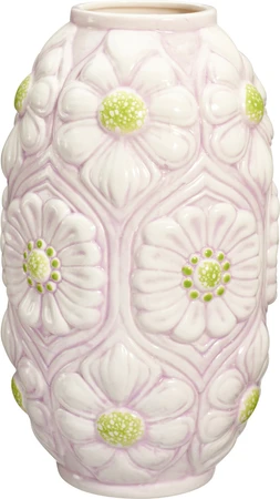 Vaas Flower Dolomiet 27cm Assorti 1st