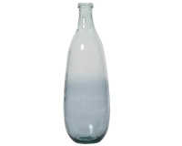 Vaas Glas Blauw 41cm