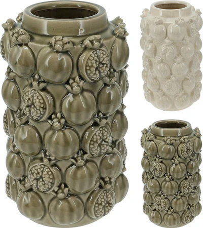 Vaas Granaatappel 27cm Assorti 1st