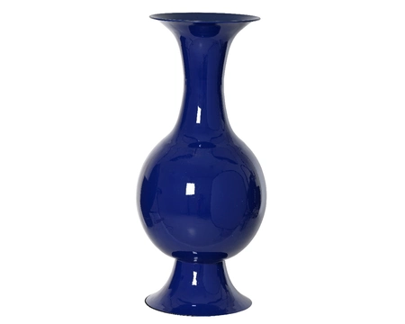 Vaas IJzer Blauw 77cm