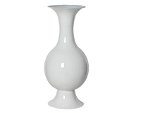 Vaas IJzer Wit 56cm