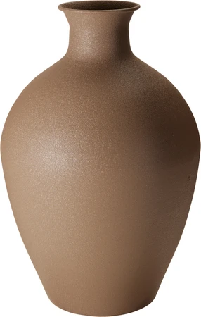 Vaas Metaal Craquelé Bruin 46cm