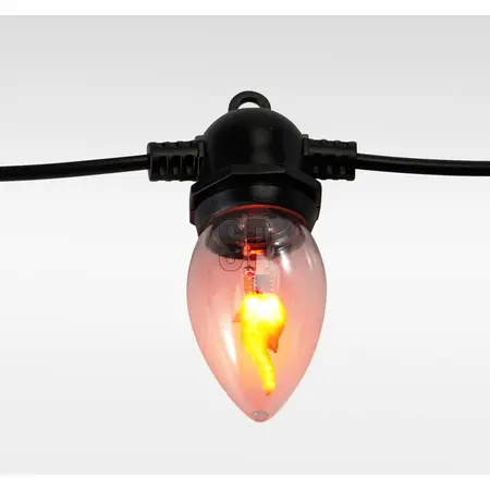 Vlamverlichting 10 Lampen 2,7m