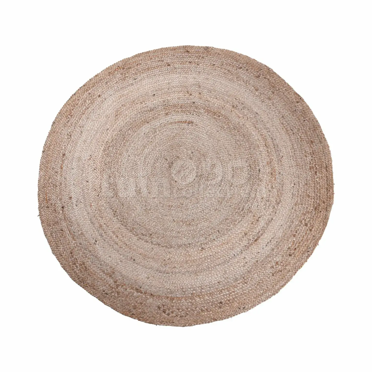 Vloerkleed Rond Gevlochten Jute Ø150cm