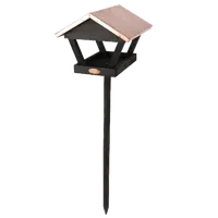 Voedertafel op Paal Zwart Koper 117,5cm