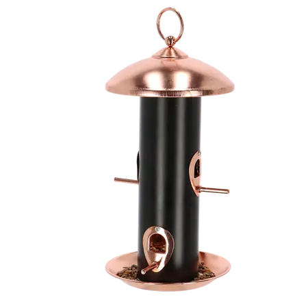 Vogel Voedersilo Koper Zwart
