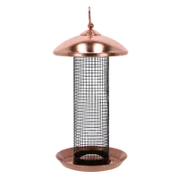 Vogel Voedersilo Noten Koper Zwart