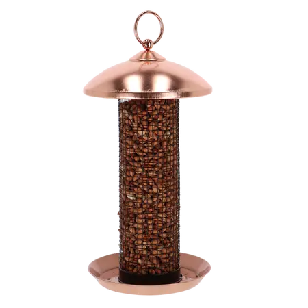 Vogel Voedersilo Noten Koper Zwart