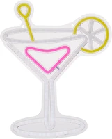 Wanddecoratie Neon Cocktail Assorti 1st