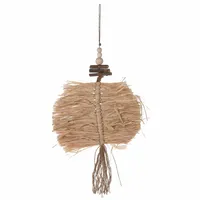 Wanddecoratie Riet Naturel 59cm