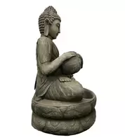 Waterornament Boeddha met Kruik 81cm