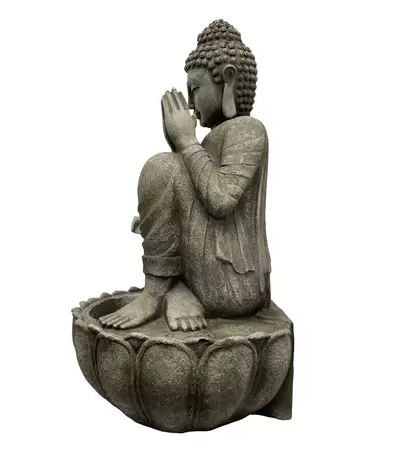 Waterornament Boeddha met Waterschaal 82cm