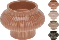 Waxinelichthouder Porselein 6cm Assorti 1st