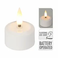 Oplaadbare Waxinelichtjes LED Startset 4st