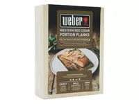 Weber Red Cedar Planken 15x11cm 4st