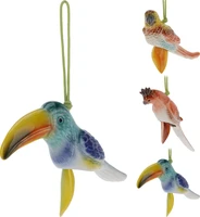 Windgong Vogel Porselein 16cm Assorti 1st