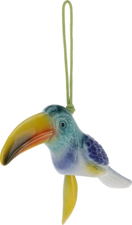 Windgong Vogel Porselein 16cm Assorti 1st