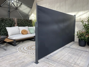 Windschermpakket XL Antraciet 180x600cm