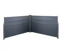 Windschermpakket Pakket XL Antraciet 180x700cm