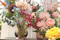 Zijden bloemen